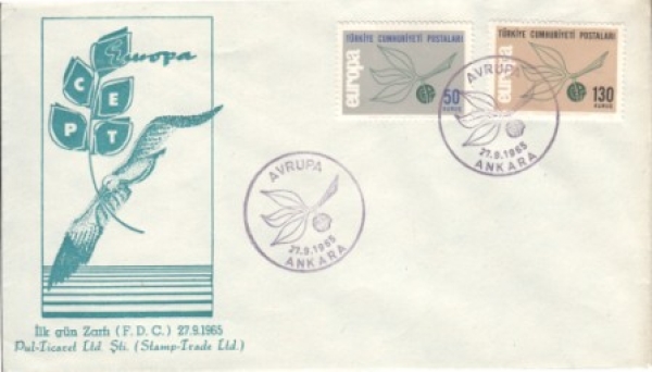 TR FDC 1961 / 1962 ● - 1965 - 2
